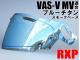 パーツ　RXP VAS-V MV適合 ミラーシールド ブルー 社外品 アライ Arai ヘルメット