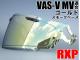 パーツ　RXP VAS-V MV適合 ミラーシールド ゴールド 社外品 アライ Arai ヘルメット